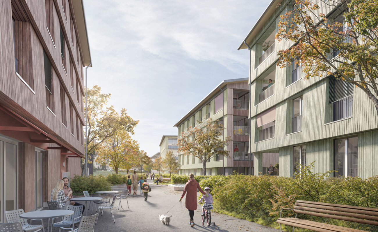 Aussenvisu Westansicht