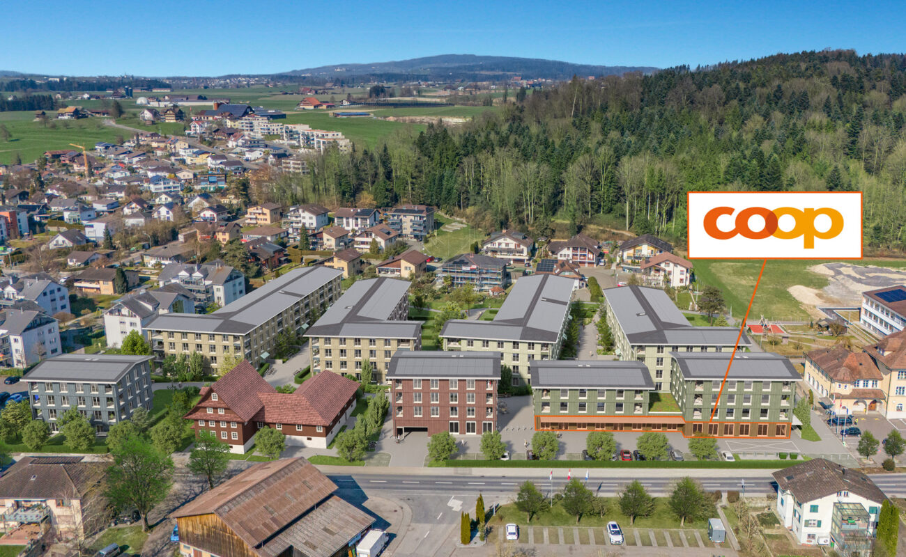Mehrfamilienhäuser Schützenmattpark, Inwil LU, Coop