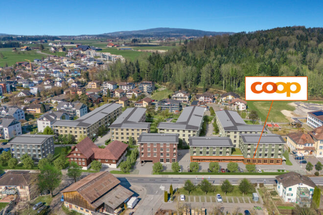 Mehrfamilienhäuser Schützenmattpark, Inwil LU, Coop