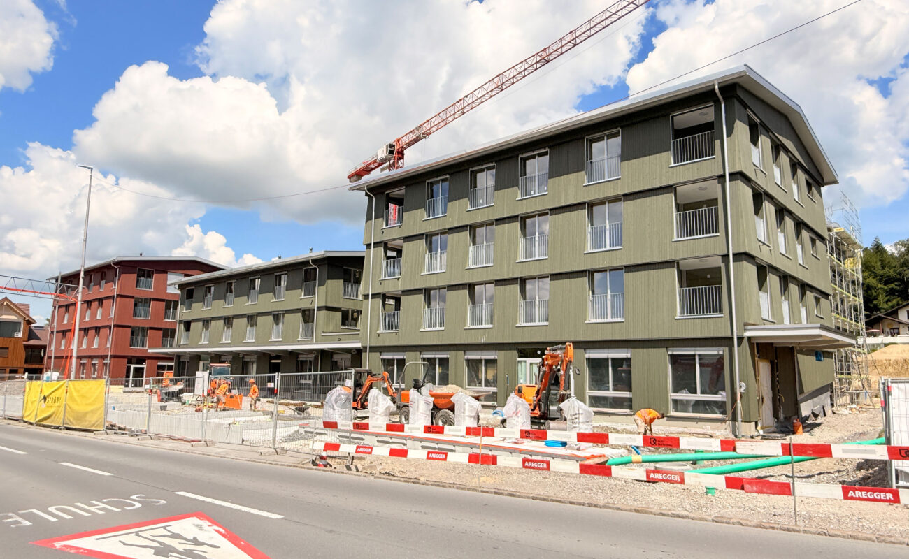 Mehrfamilienhäuser Schützenmattpark in Inwil
